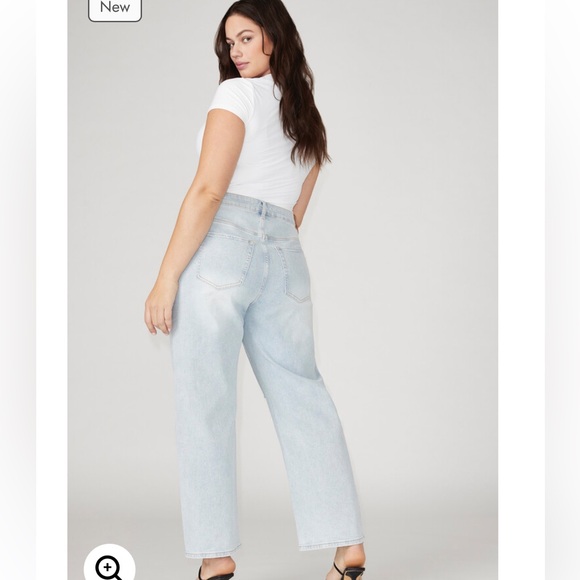 NWT ELOQUII The Naomi Comfort Stretch Straight Jean - Picture 4 of 13